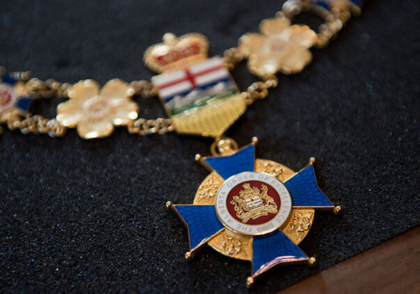 The Alberta Order of Excellence medal